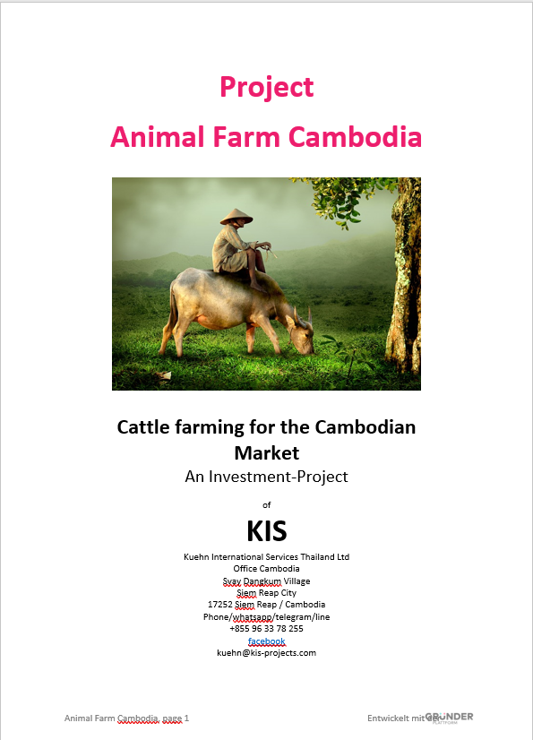 Animal Farm Project Cambodia - english